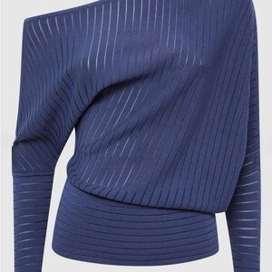 Reiss Sage Off-Shoulder Blouse Size XS